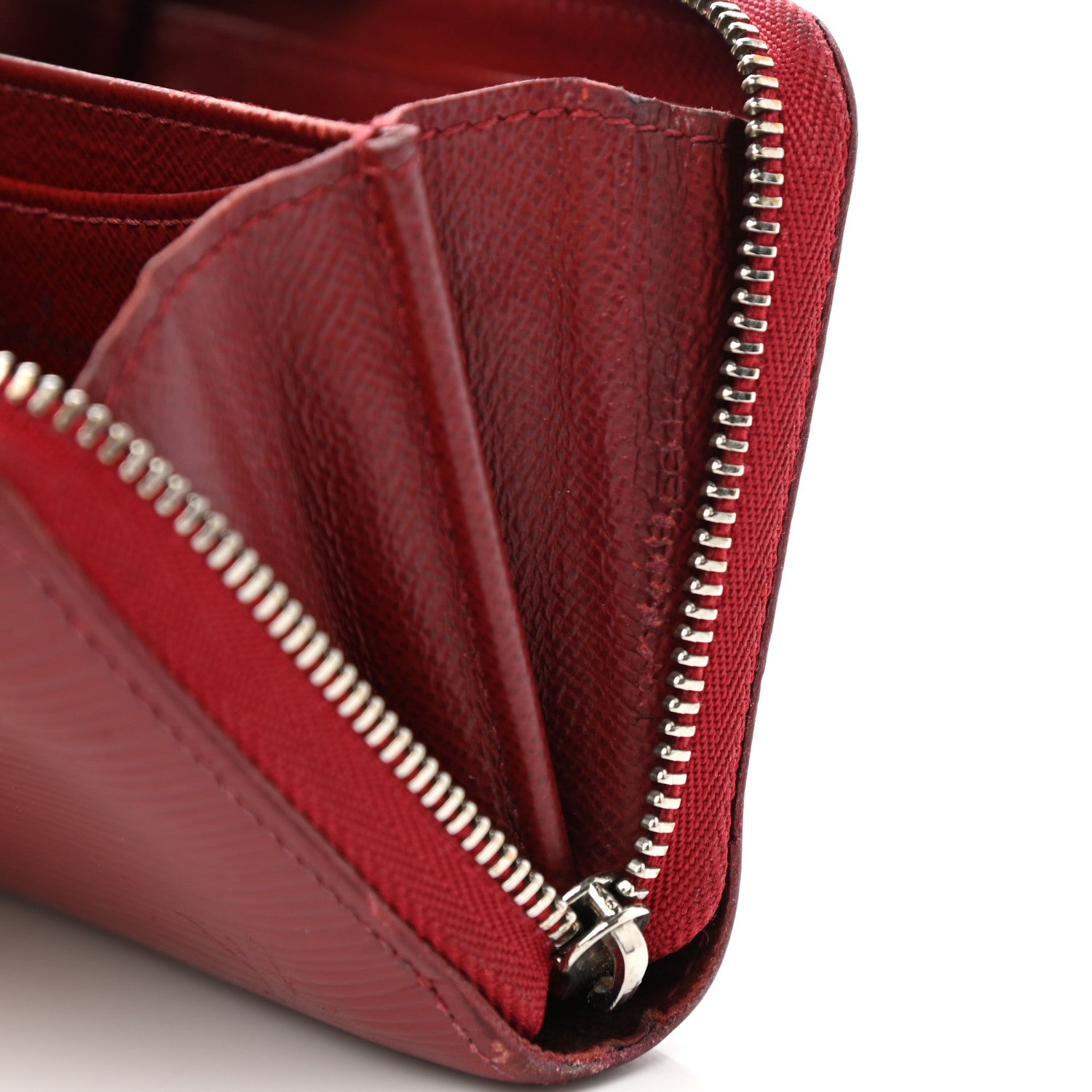 Louis Vuitton Epi Zippy Coin Purse Rubis 9 of 12