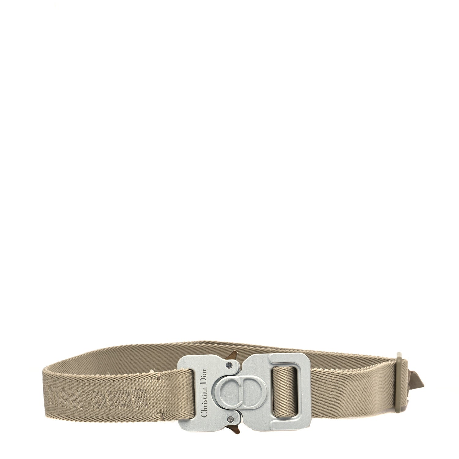 Christian Dior X ALYX CD Canvas CD Buckle Belt 85 Beige 1 of 7