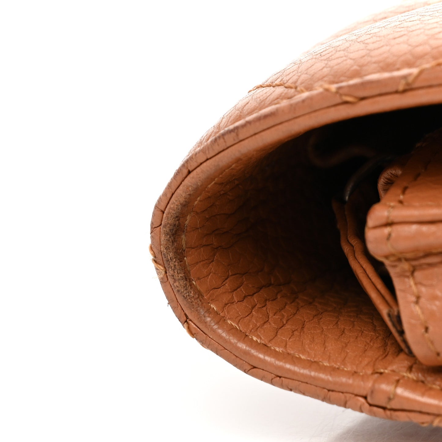 Caviar Quilted Wallet On Chain WOC Light Brown