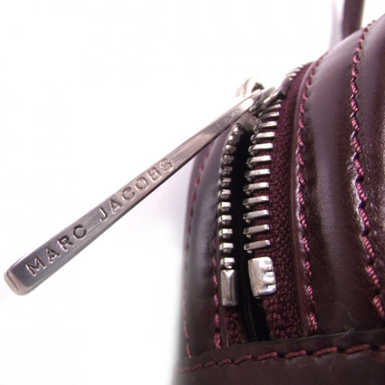 Bowler Multipocket Tote Burgundy