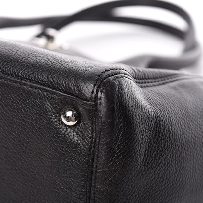 Chanel Calfskin Cerf Executive Shopper Tote Black 10 of 21