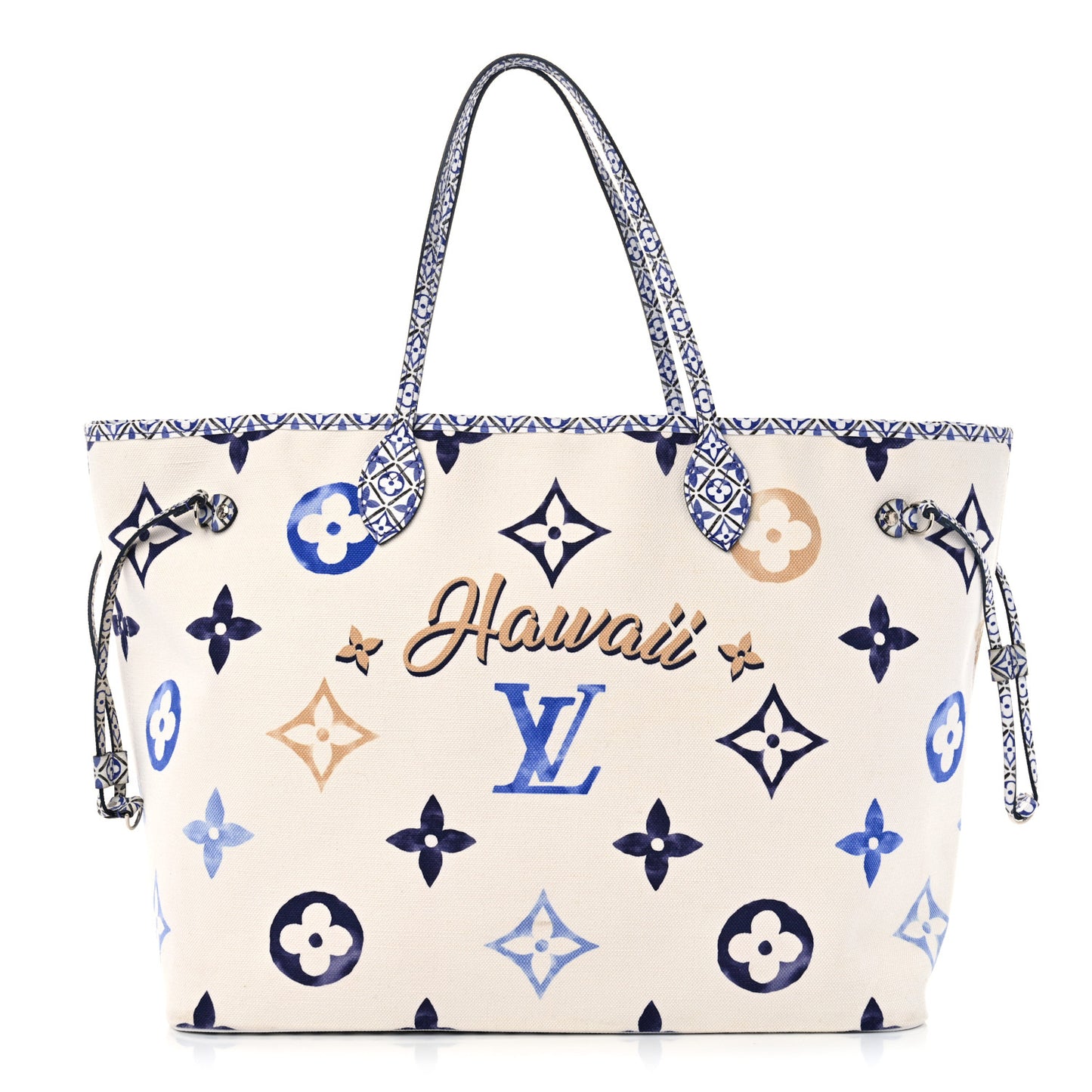 Monogram Canvas By The Pool Hawaii 2.0 Neverfull GM Blue