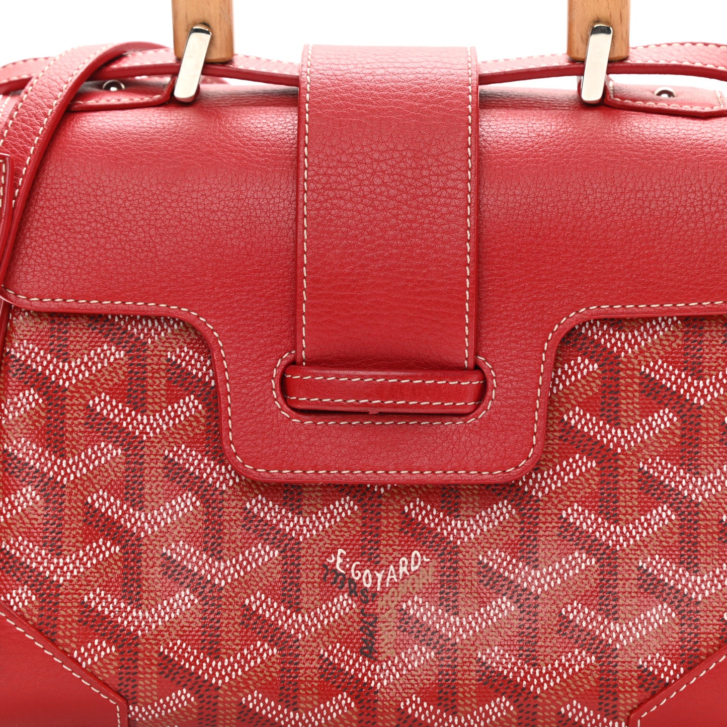 Goyardine Saigon Mini Red