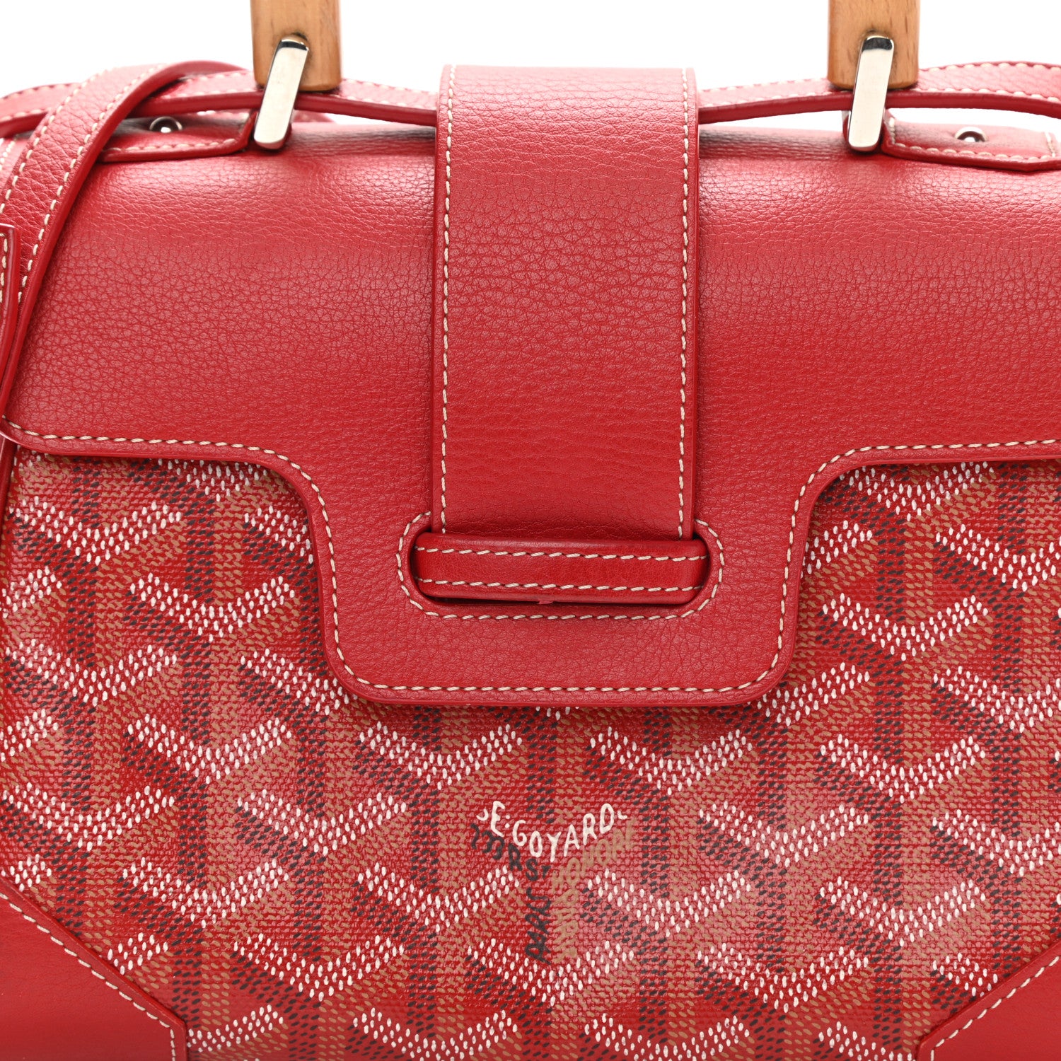 Goyard Goyardine Saigon Mini Red 7 of 8