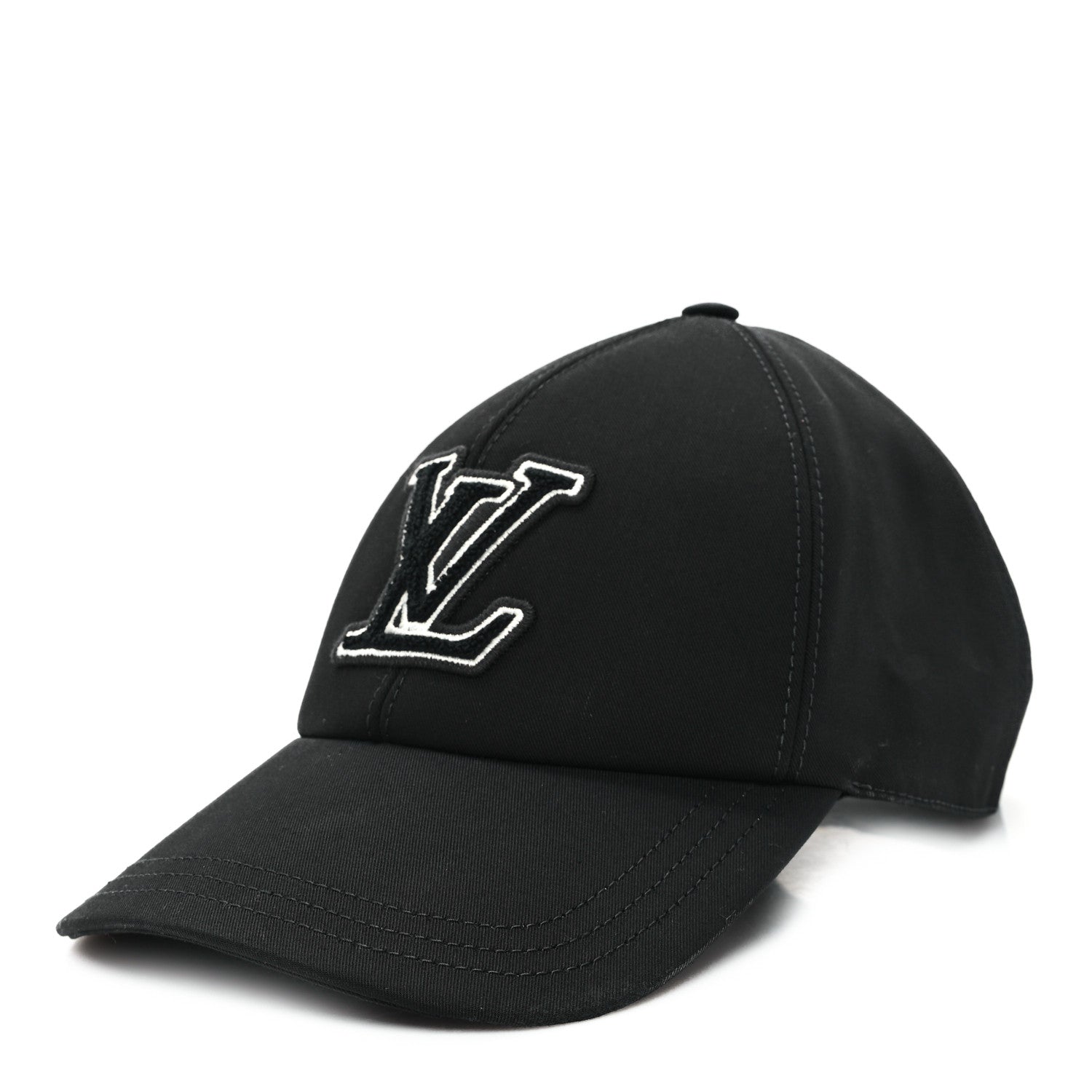 Louis Vuitton Cotton LV Signature Cap M Black 1 of 9