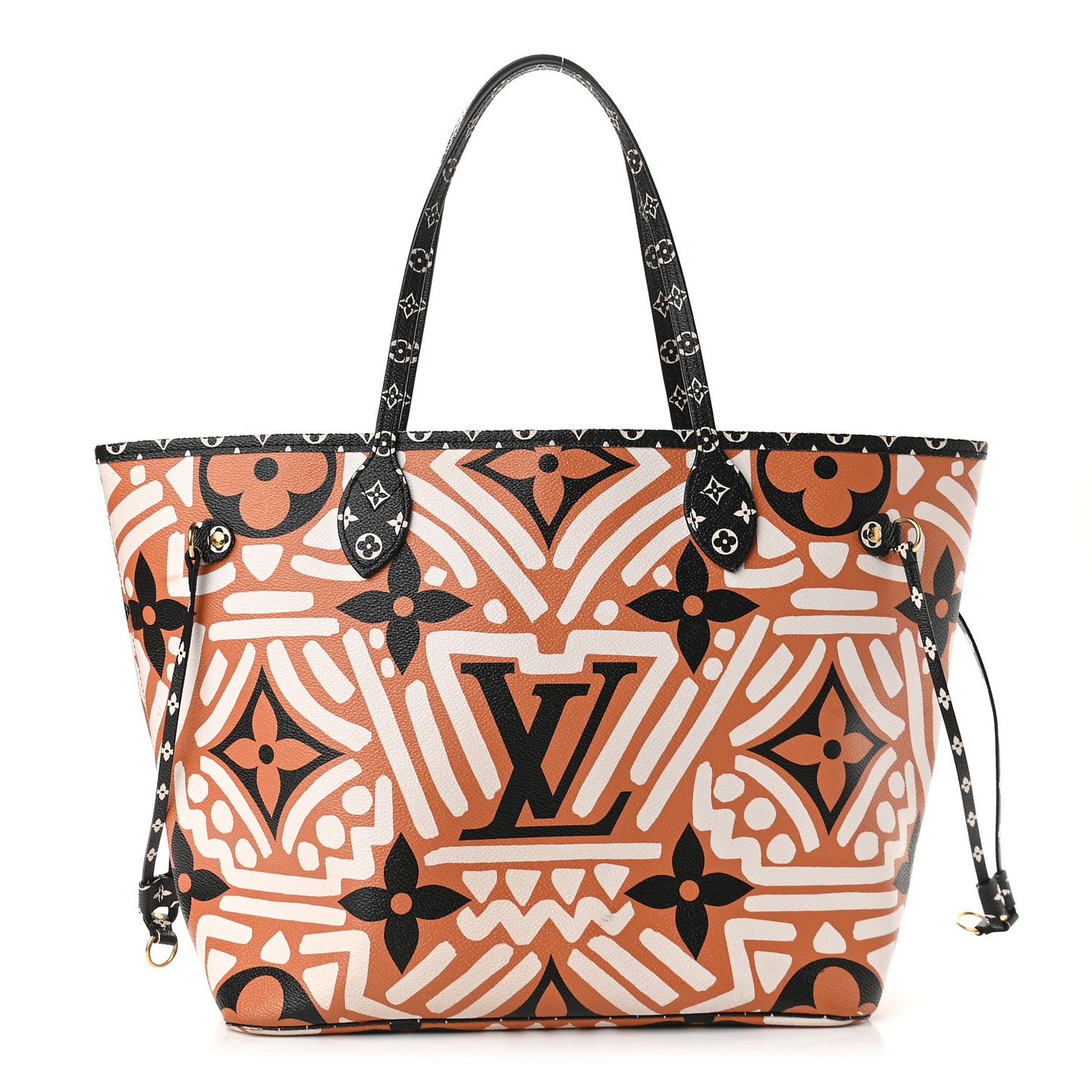 Monogram Giant Crafty Neverfull MM Creme Caramel