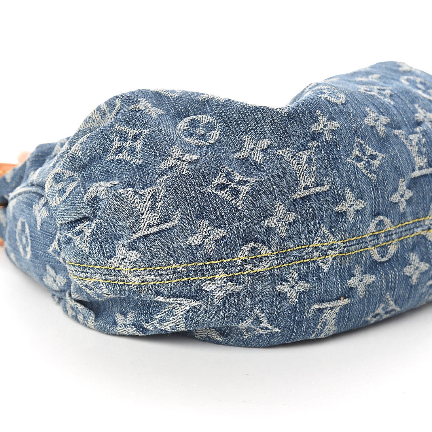 Louis Vuitton Monogram Denim Pleaty Blue 6 of 7