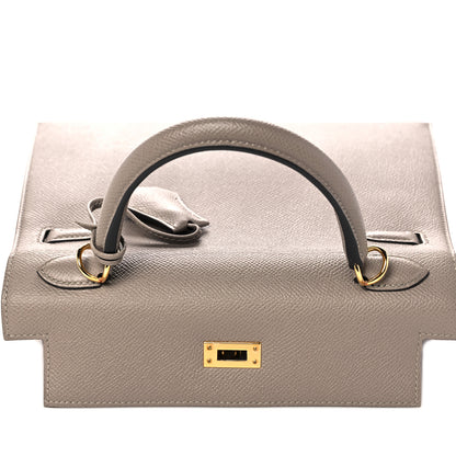 Hermes Epsom Kelly Sellier 25 Gris Asphalte 18 of 38