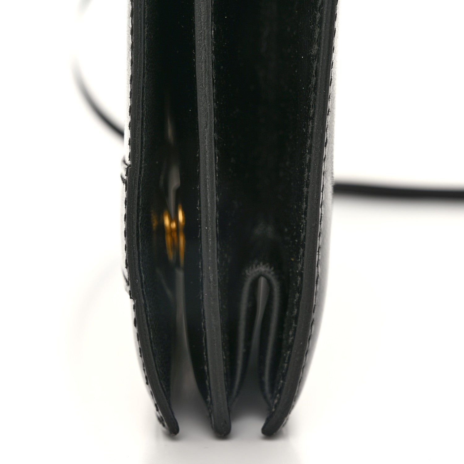 Hermes Box Annie Clutch Shoulder Bag Black 11 of 13