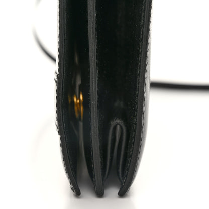 Hermes Box Annie Clutch Shoulder Bag Black 11 of 13