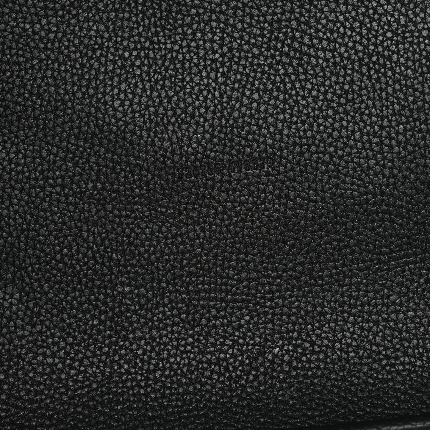 Monogram Jumbo GG Calfskin Web Large Shopping Tote Black