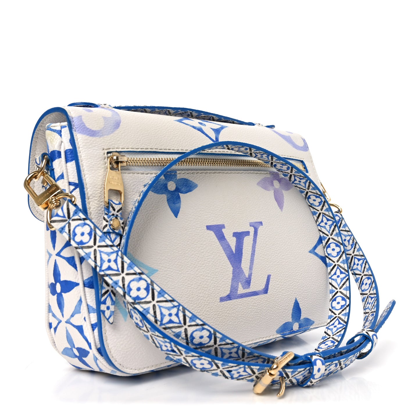 Monogram Giant By The Pool Pochette Metis MM Blue