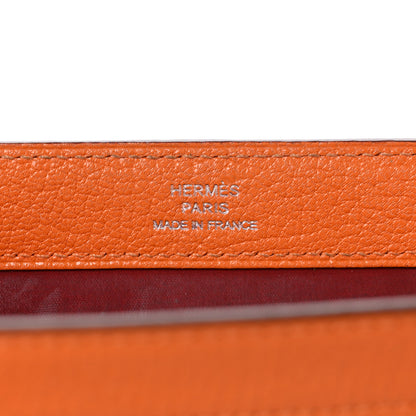 Hermes Chevre Mysore Karo PM Orange 6 of 8