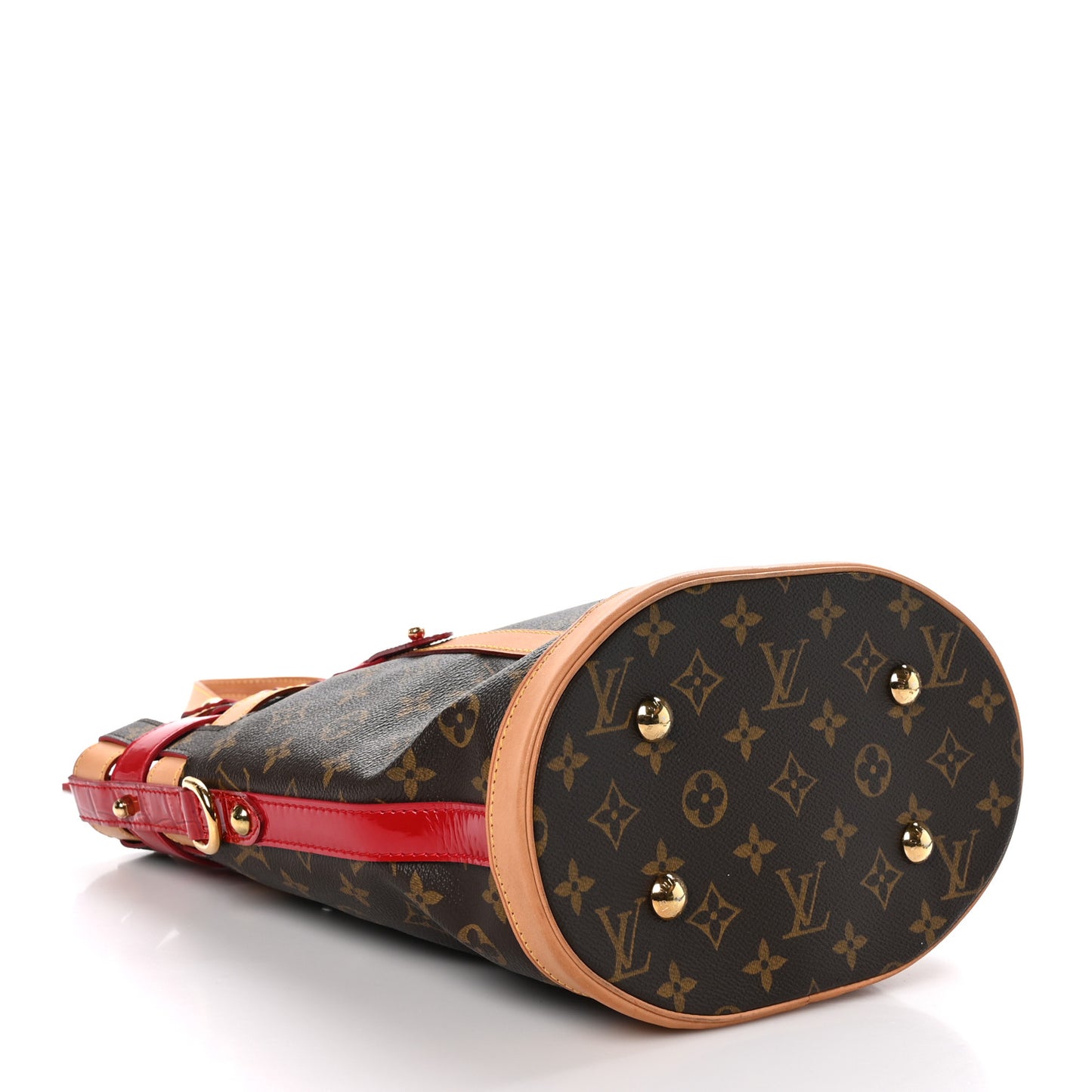 Monogram Crocodile Neo Bucket Rubis