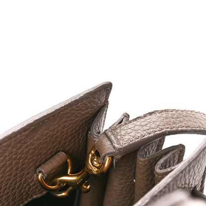 Saint Laurent Grained Calfskin Nano Sac De Jour Poudre Taupe 14 of 16