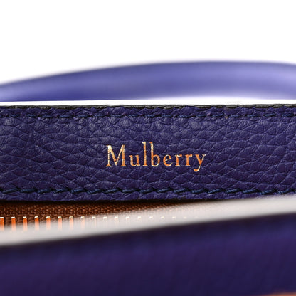 Mulberry Natural Grain Calfskin New Bayswater Indigo 6 of 10