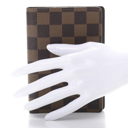 Louis Vuitton Damier Ebene Small Ring Agenda Cover 2 of 9