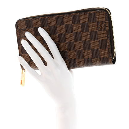 Louis Vuitton Damier Ebene Zippy Wallet 2 of 6