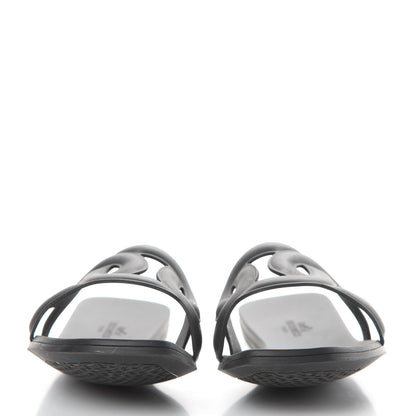 Hermes Rubber Aloha Sandals 39 Black 2 of 8