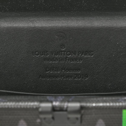 Louis Vuitton Monogram Eclipse Rainbow Vertical Trunk Black 6 of 7
