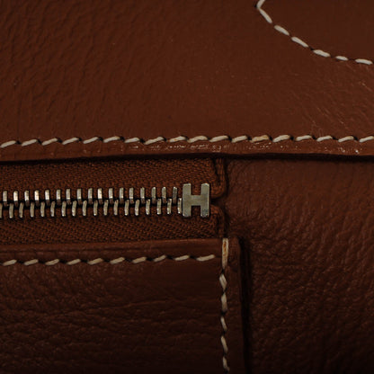 Hermes Taurillon Clemence JPG Shoulder Birkin II 42 Gold 19 of 26