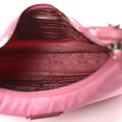 Prada Nylon Re-Edition 2005 Shoulder Bag Begonia 5 of 12