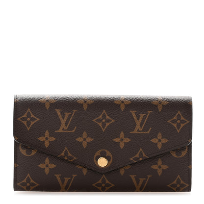 Louis Vuitton Monogram Sarah Wallet NM 1 of 12