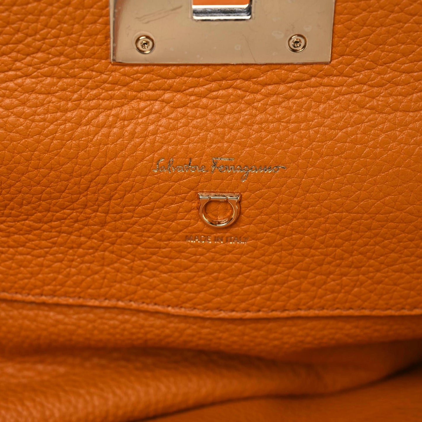 Calfskin Medium Studio Bag Olivello