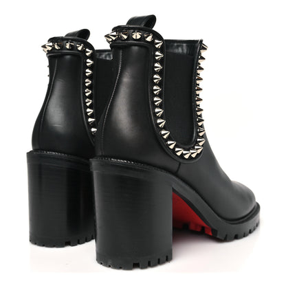 Christian Louboutin Nappa Spiked Capahutta 70 Chelsea Boots 40 Black 5 of 8