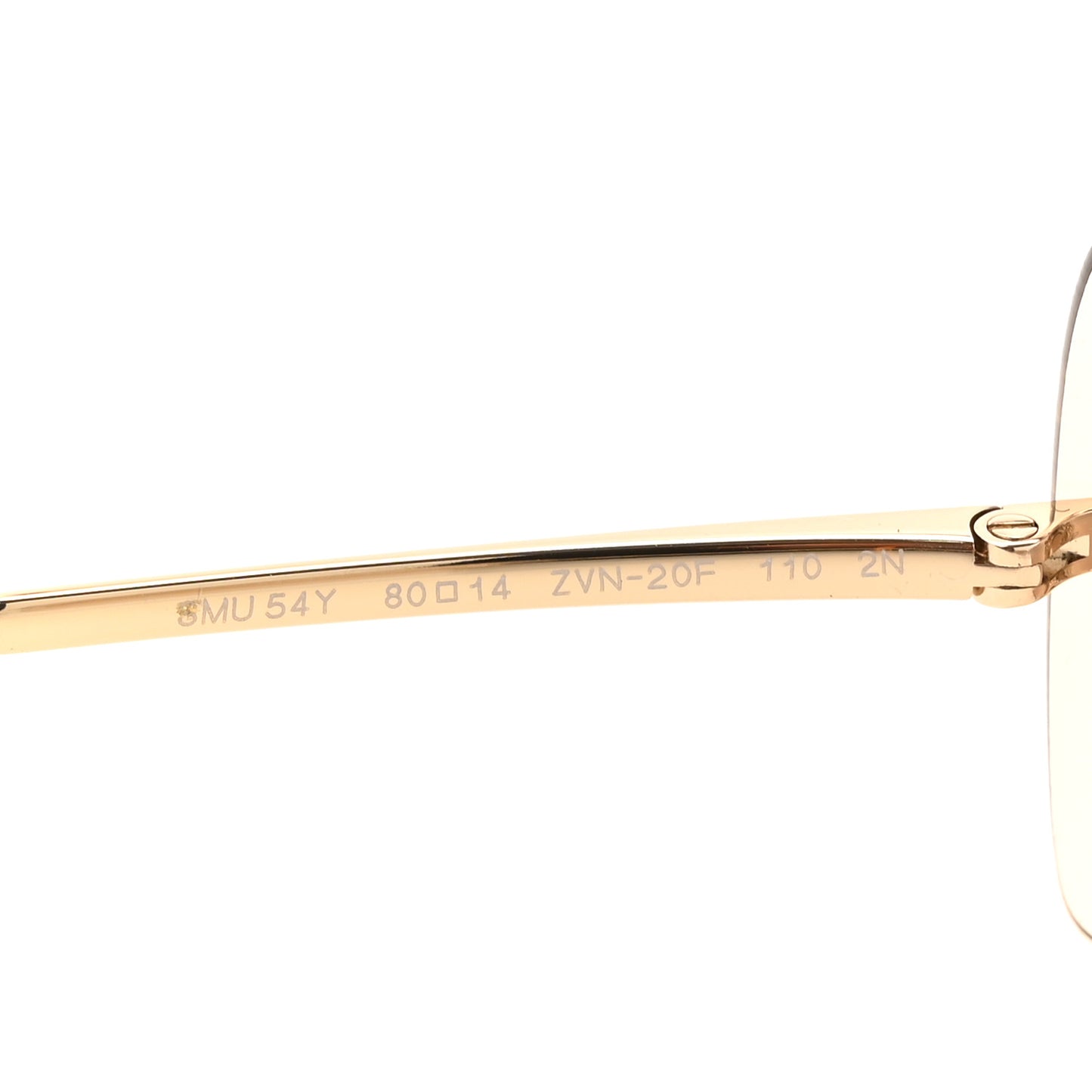 Metal Runway Sunglasses SMU54Y Gold