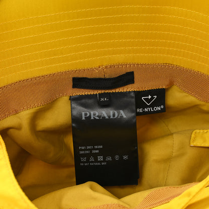 Prada Re-Nylon Mens Multifunctional Bucket Hat XL Giallo 8 of 8