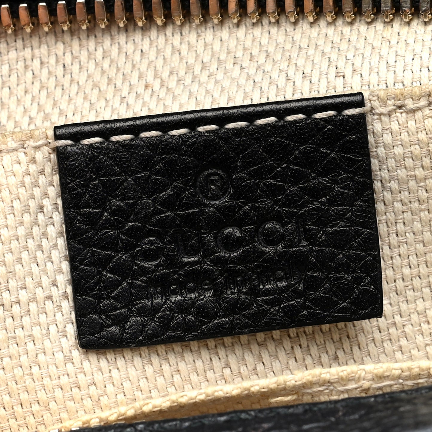 Pebbled Calfskin Small Soho Disco Bag Black