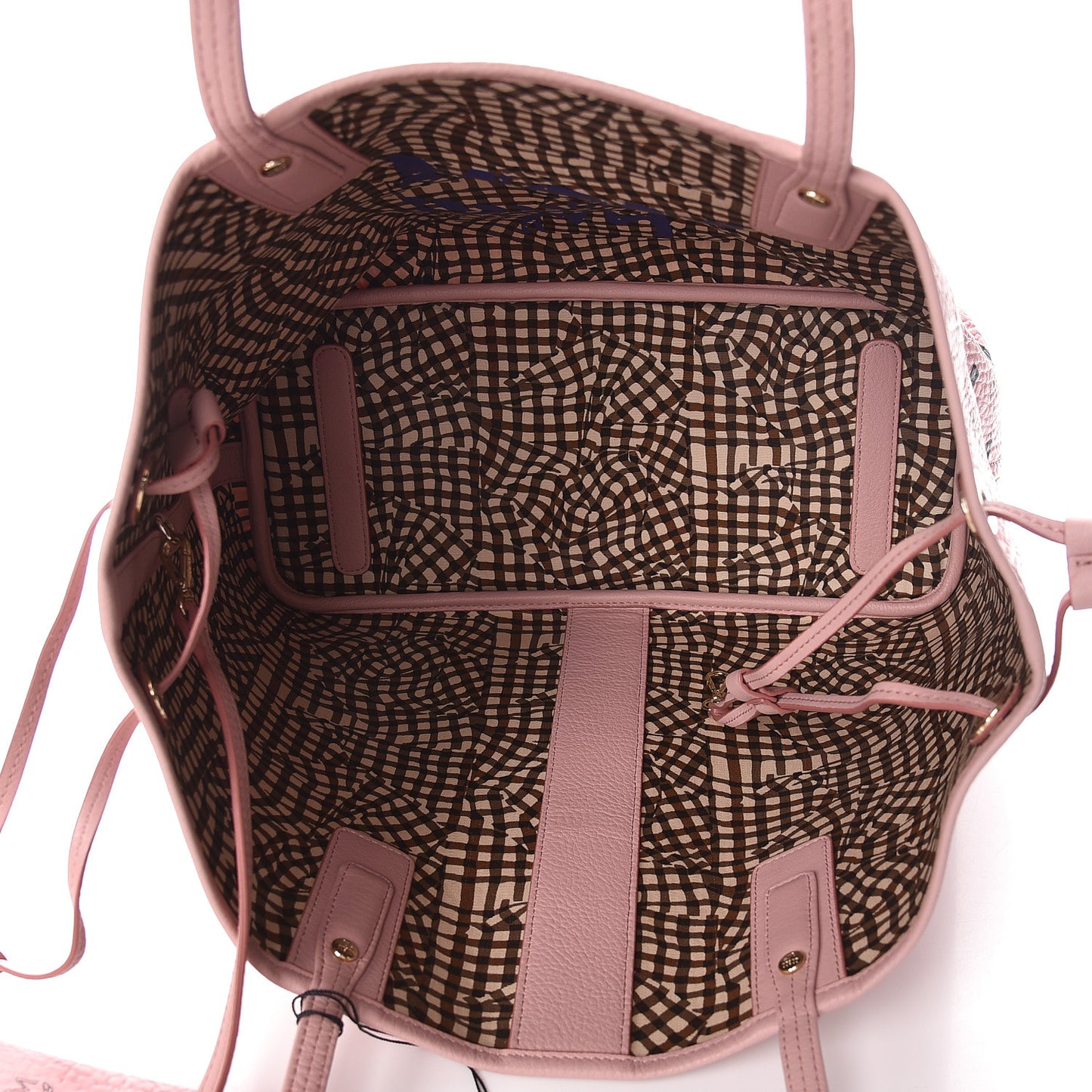 Visetos Medium Liz Reversible Shopper Tote Soft Pink
