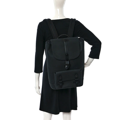 Louis Vuitton Taurillon Christopher Slim Backpack Black 2 of 8
