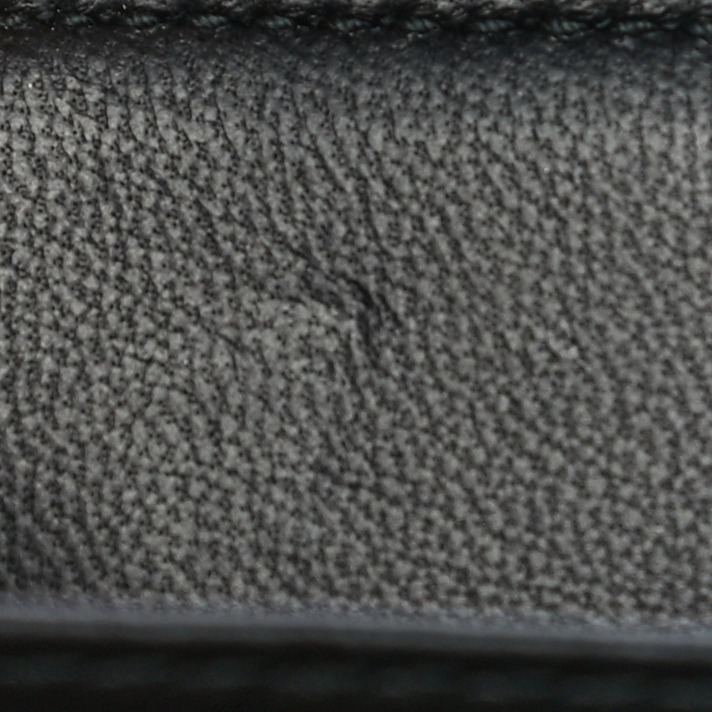 Metallic Calfskin Losange Monogram Everyday Zip Around Card Case Silver Black White