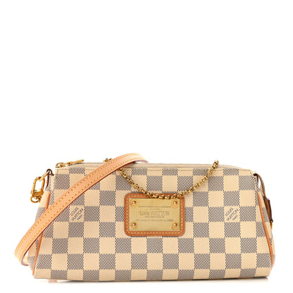 Louis Vuitton Damier Azur Eva Clutch 1 of 13