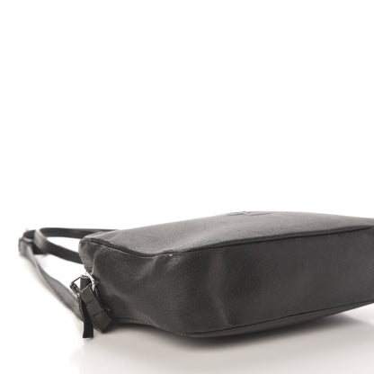 Saint Laurent Lambskin Monogram Small Lou Camera Bag Black 8 of 19