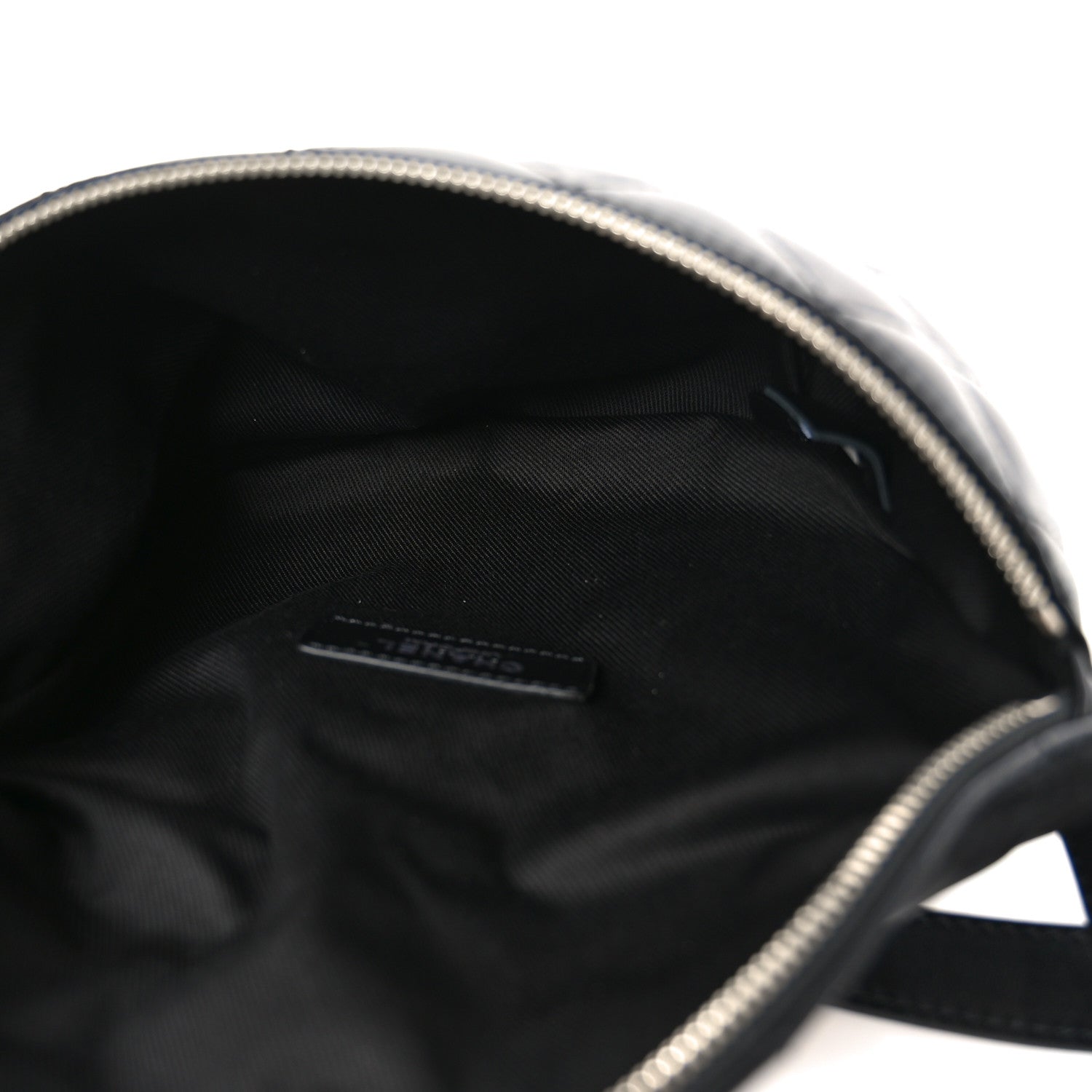 Chanel Calfskin Quilted Waist Belt Bag Black 4 of 9