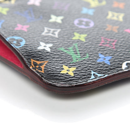 Louis Vuitton Monogram Multicolor Key Pouch Black Grenade 5 of 10