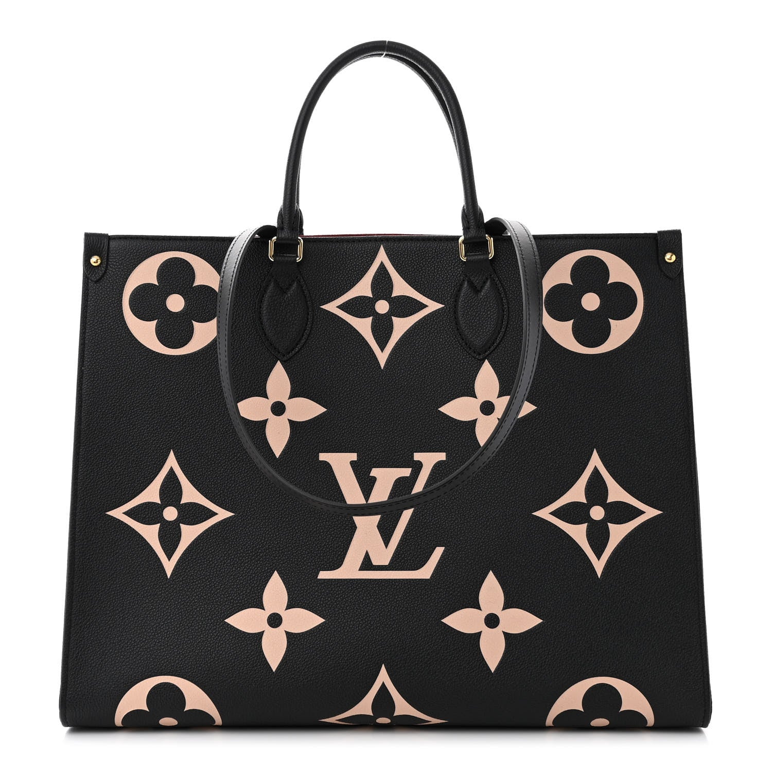 Louis Vuitton Empreinte Monogram Giant Onthego GM Black Beige 1 of 10
