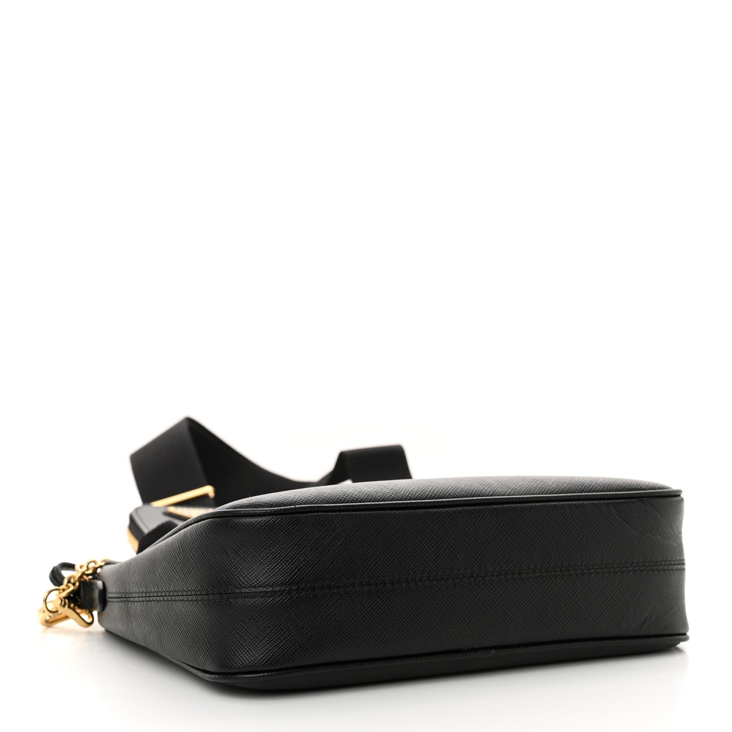 Saffiano Lux Re-Edition 2005 Shoulder Bag Black