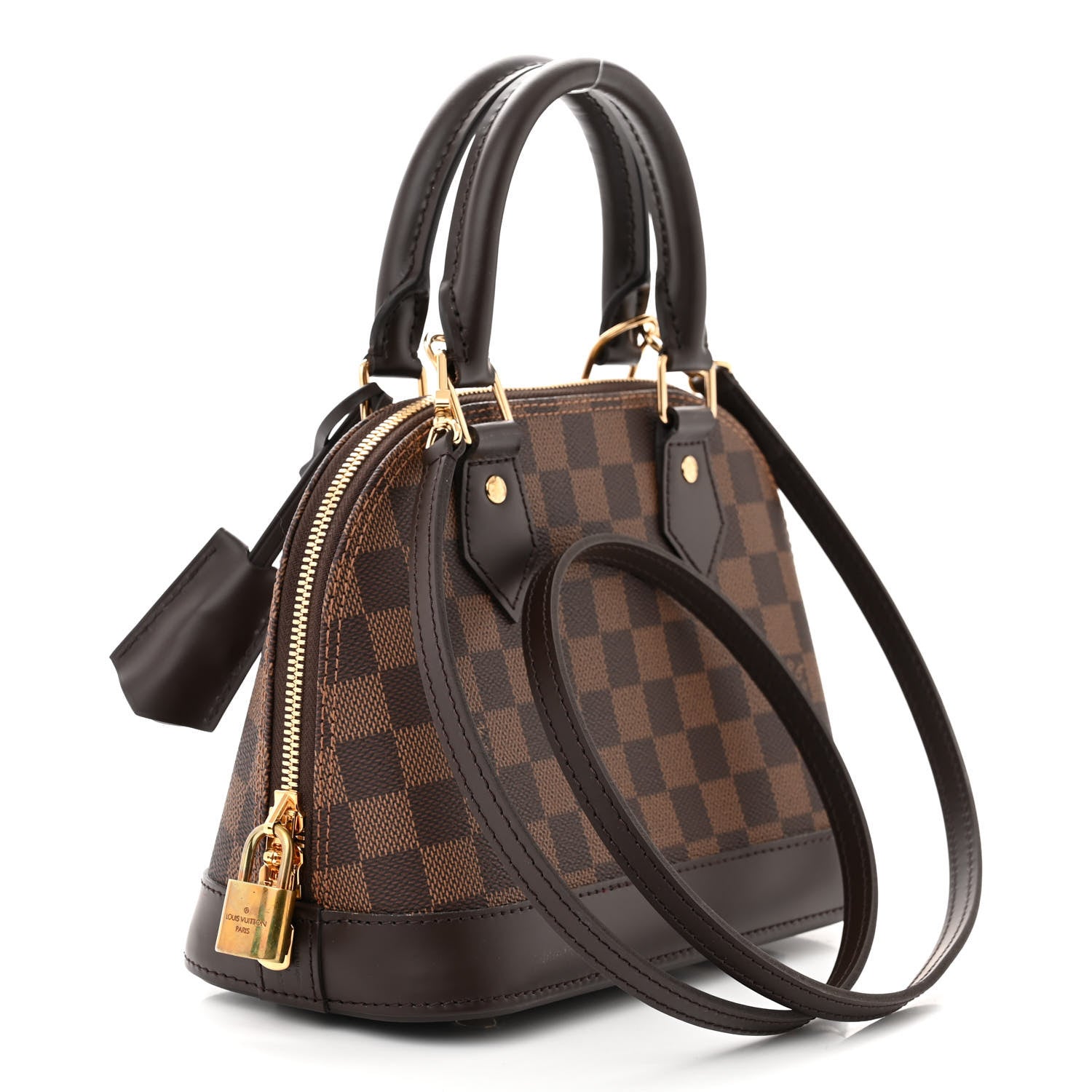 Louis Vuitton Damier Ebene Alma BB 3 of 9