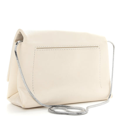 3.1 Phillip Lim Calfskin Alix Soft Flap Clutch White 3 of 9