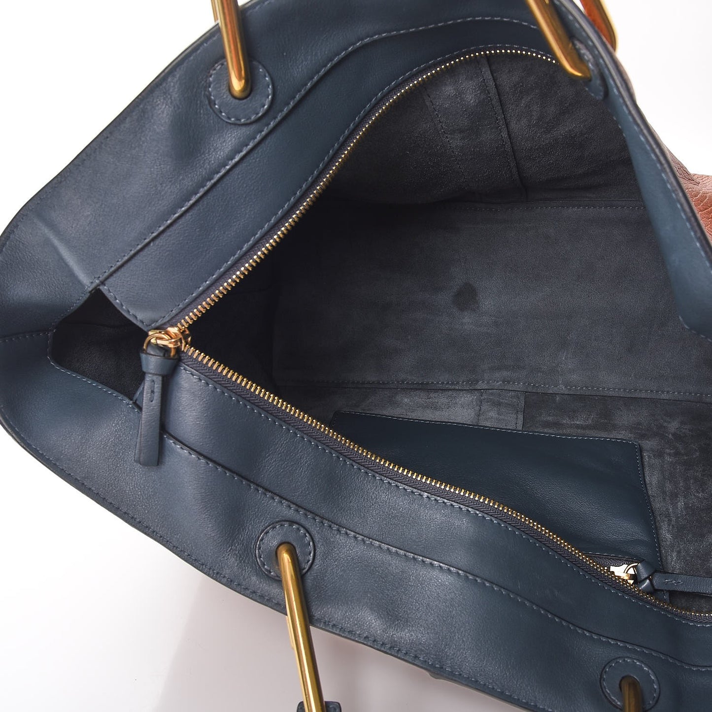 Grained Lambskin Keri Tote Caramel