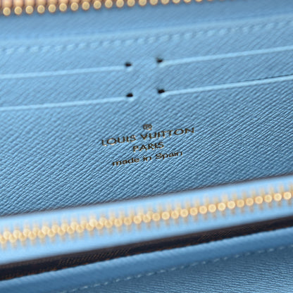 Louis Vuitton Damier Ebene 2017 Christmas Animation Clemence Wallet 6 of 7