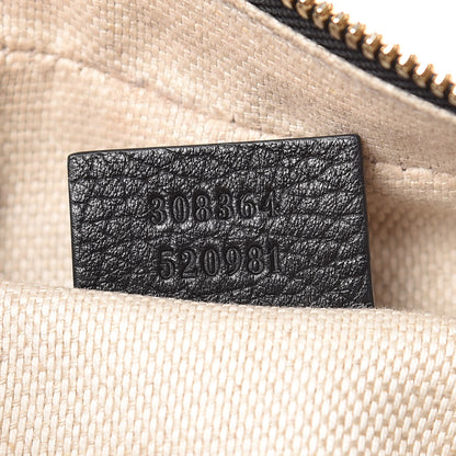 Gucci Pebbled Calfskin Small Soho Disco Bag Black 9 of 9