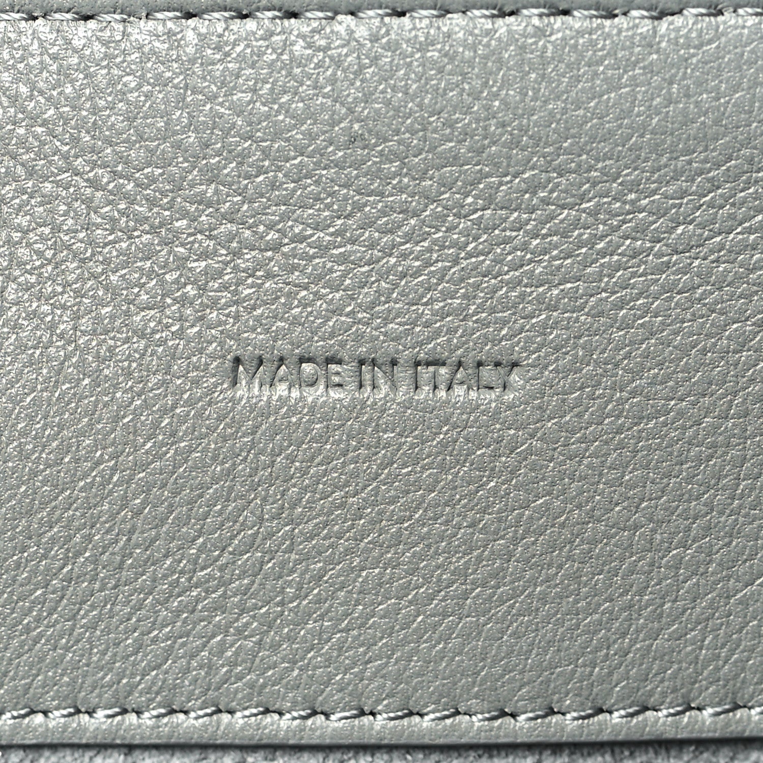 Celine Supple Calfskin Medium Appoline Zinc 7 of 10