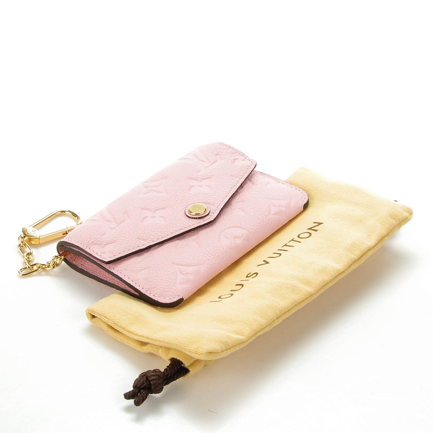 Louis Vuitton Empreinte Key Pouch Rose Ballerine 4 of 7