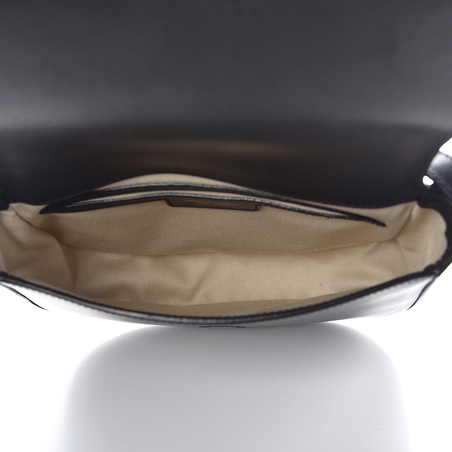 Mansur Gavriel Calfskin Flap Crossbody Bag Black 5 of 8
