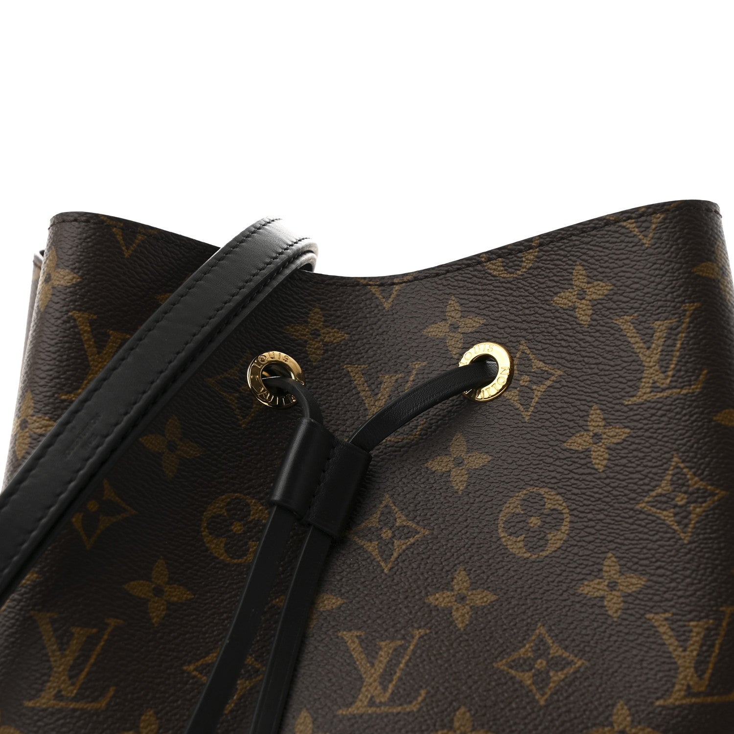 Louis Vuitton Monogram Neonoe MM Black 7 of 9
